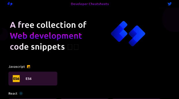 developercheatsheets.com