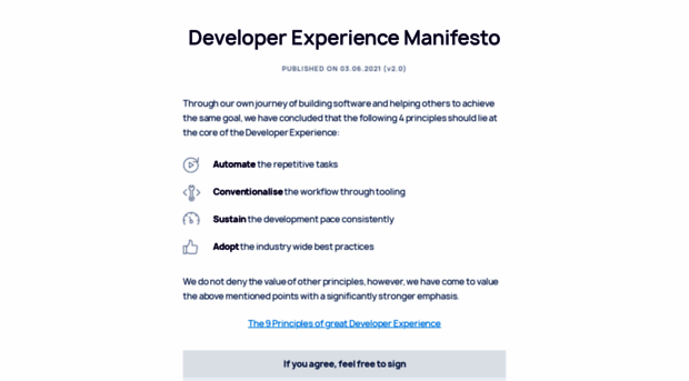 developerexperiencemanifesto.org