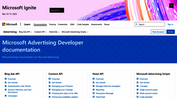 developers.ads.microsoft.com