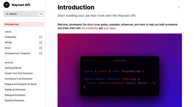 developers.raycast.com