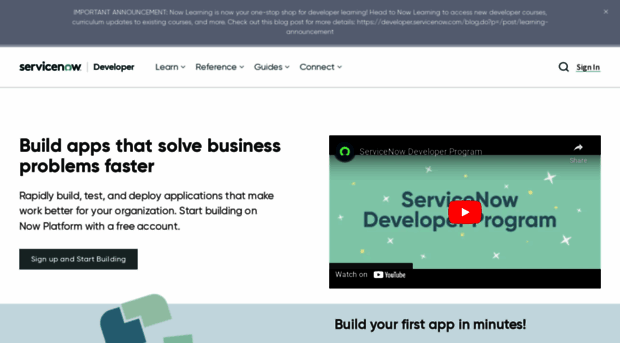 developers.service-now.com