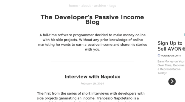 developerspassiveincome.com