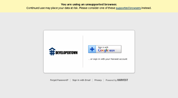 developertown.harvestapp.com