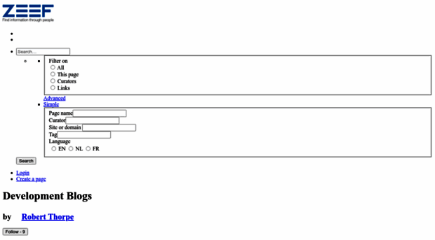 development-blogs.zeef.com