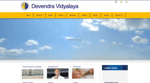 devendravidyalaya.edu.in