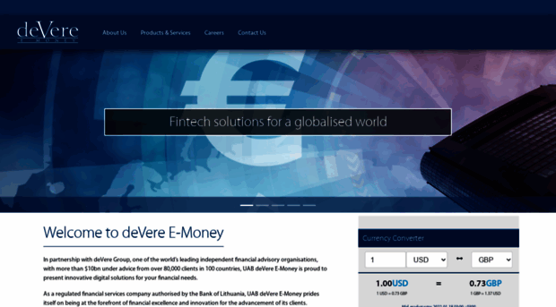 devere-emoney.com