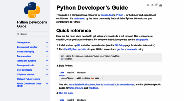 devguide.python.org