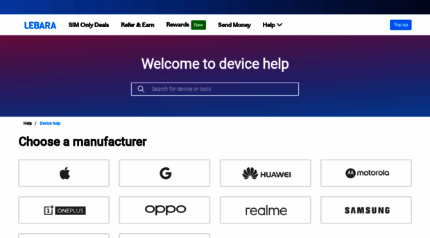 devicehelp.lebara.co.uk