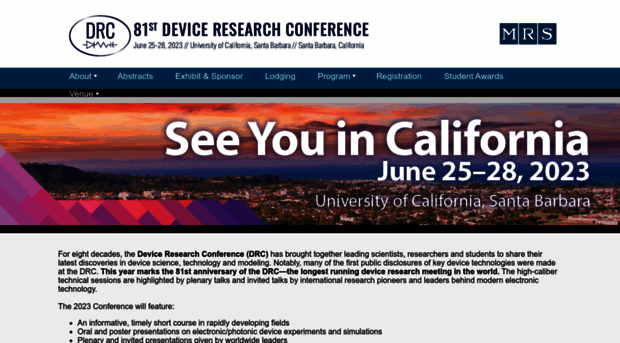 deviceresearchconference.org