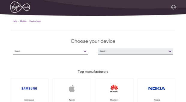 devicesupport.virginmedia.com