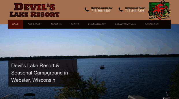 devilslakeresort.com