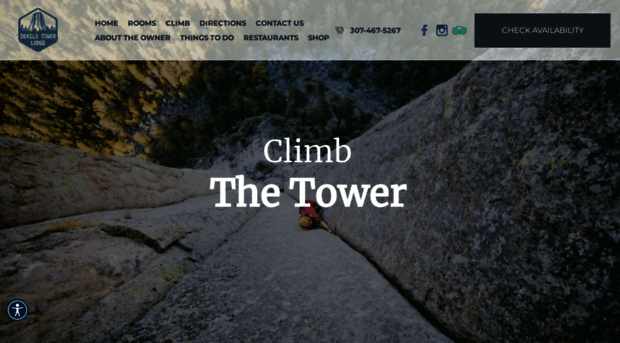 devilstowerclimbing.com