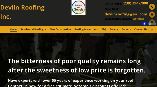 devlinroofinginc.com