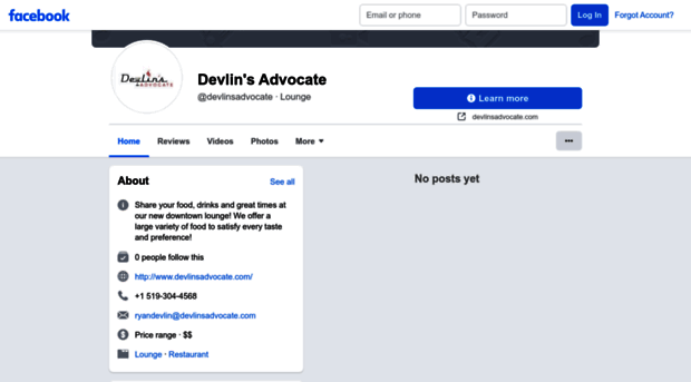 devlinsadvocate.com