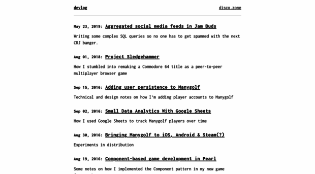 devlog.disco.zone