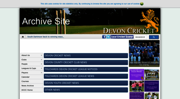 devoncricket.com