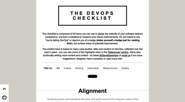 devopschecklist.com