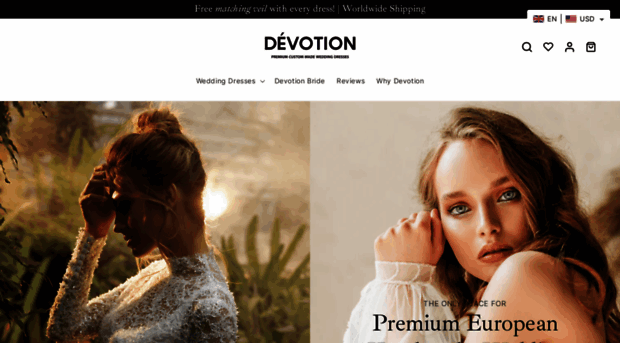 devotionweddingdresses.com