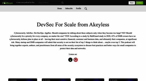 devsecforstartups.podbean.com