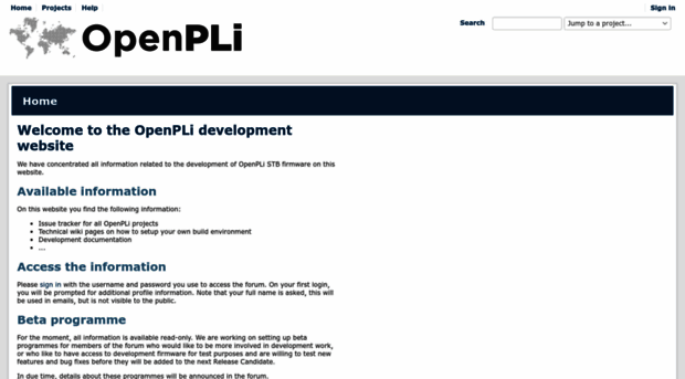 devtools.openpli.org
