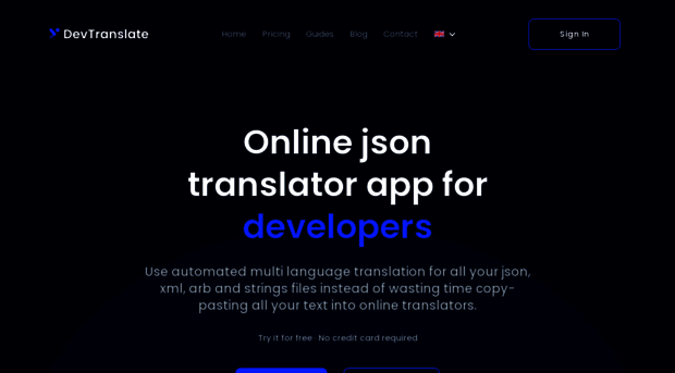 devtranslate.app