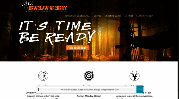 dewclawarchery.com