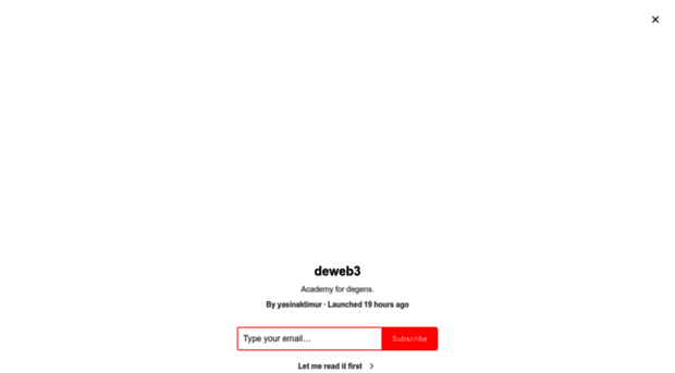 deweb3.substack.com