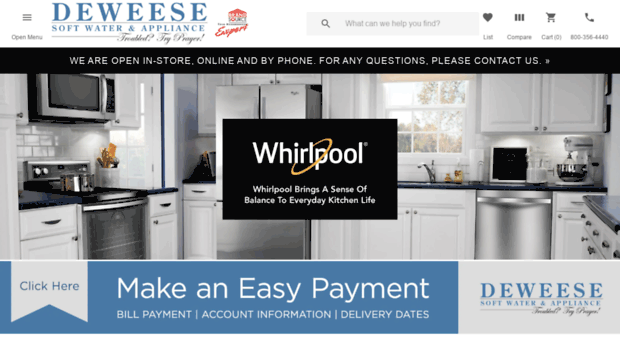 deweeseappliance.com