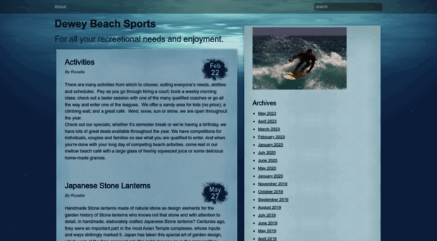 deweybeachsports.com