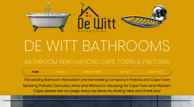 dewittbathrooms.co.za