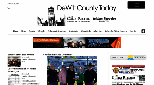 dewittcountytoday.com