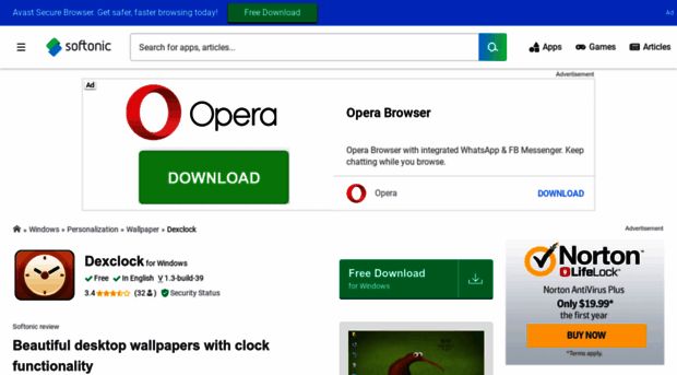 dexclock.en.softonic.com