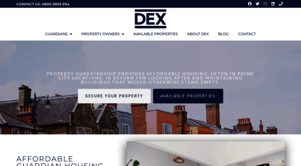 dexpropertymanagement.co.uk