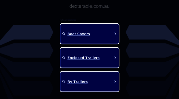 dexteraxle.com.au