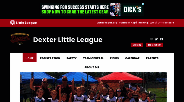 dexterlittleleague.com