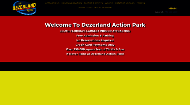 dezerlandactionpark.com