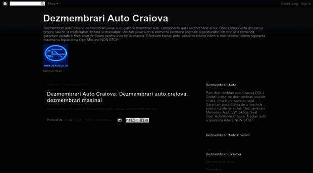 dezmembrari-auto-craiova.blogspot.com