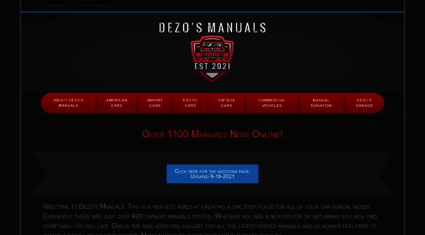 dezosmanuals.com