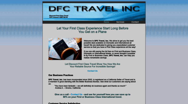 dfctravel.com