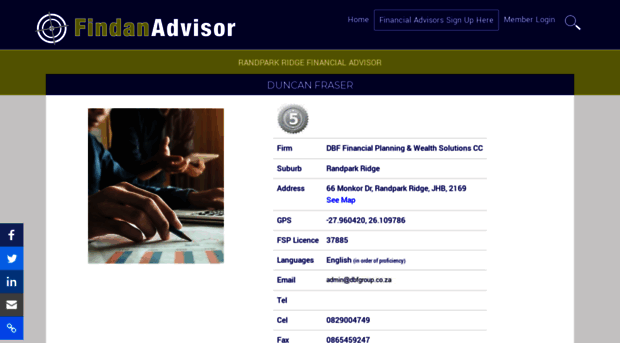 dfraser.findanadvisor.co.za