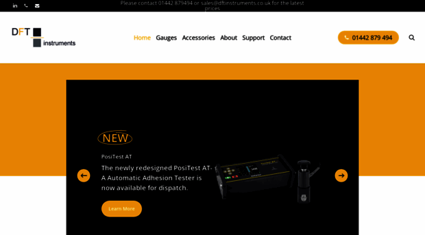 dftinstruments.co.uk - DFT Instruments | DeFelsko Gau... - DFT Instruments