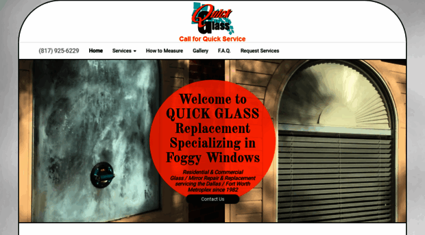 dfwquickglass.com