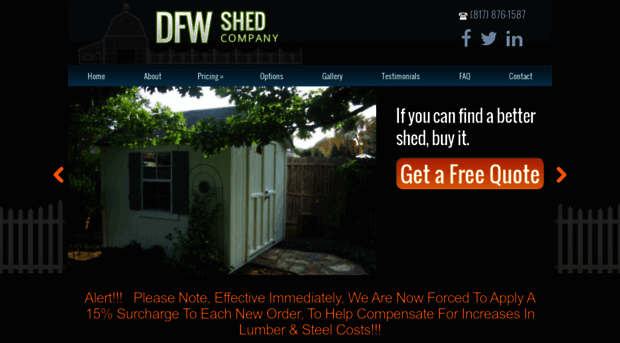 dfwshedco.com