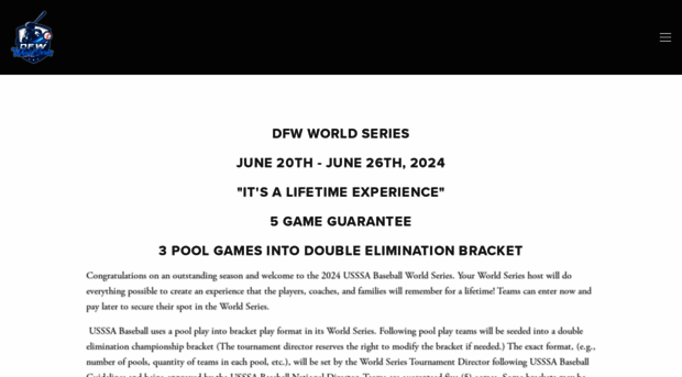 dfwworldseries.com