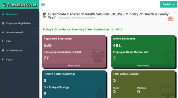 dghs.attendance.gov.in