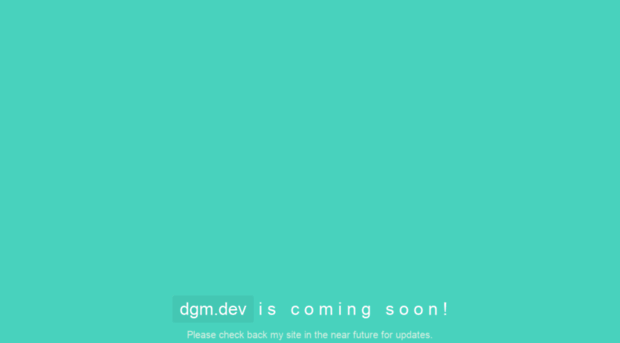 dgm.dev