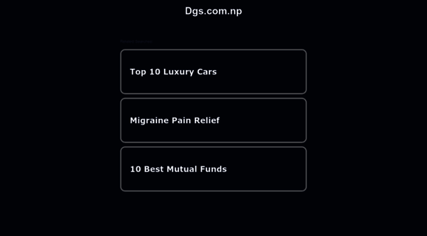 dgs.com.np