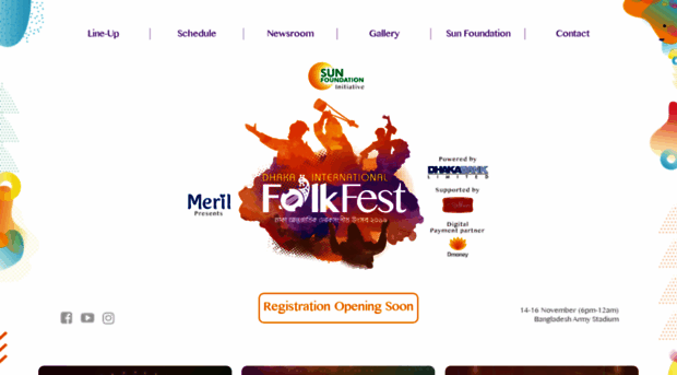 dhakainternationalfolkfest.com