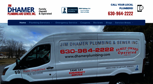 dhamerplumbing.com