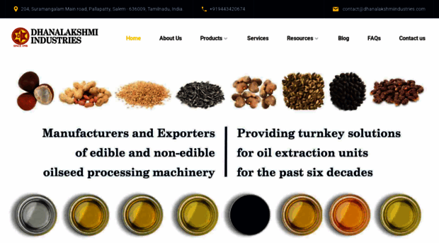 dhanalakshmiindustries.com